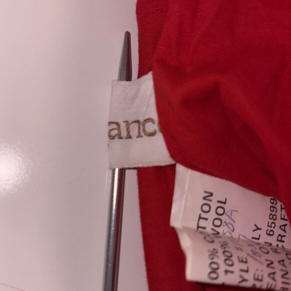 Vtg Christmas Needlepoint Stocking Angel Harp Doves 1991 Imperial Elegance - Picture 8 of 10